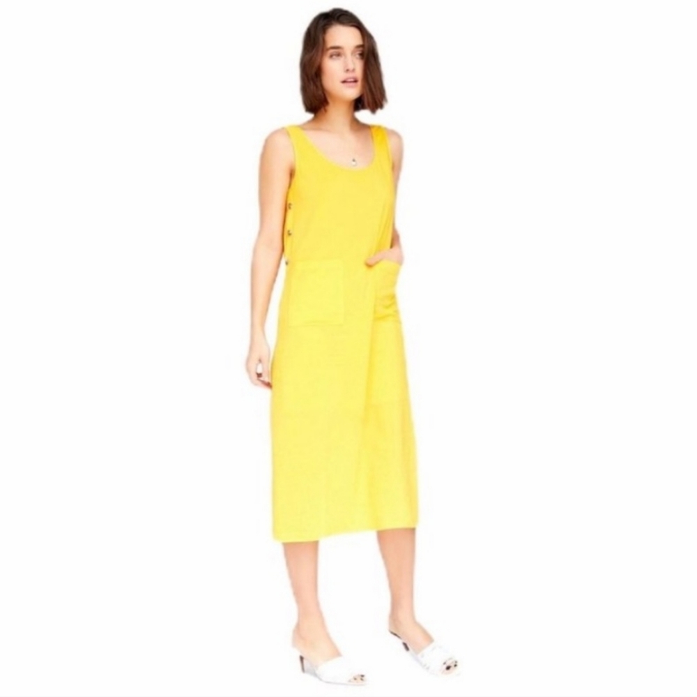 Callahan Knitwear Sleeveless Pippa Dress Yellow Size S 💛